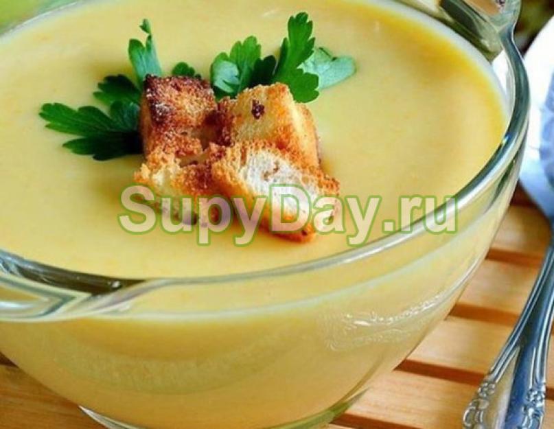 Soupe de viande aux courgettes.  Soupe de courgettes - recettes avec photos.  Soupe de purée de courgettes aux boulettes de viande