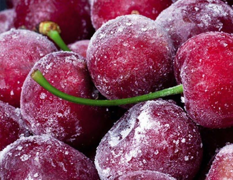 Компот из замороженной вишни. Как сварить вкусный вишнёвый компот из свежих и замороженных ягод
