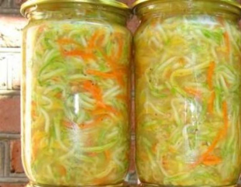 Рецепт кабачки с корейской морковью на зиму. Кабачки по- корейски: рецепты мгновенного поедания на зиму и на сейчас. Кабачки с приправой для корейской моркови