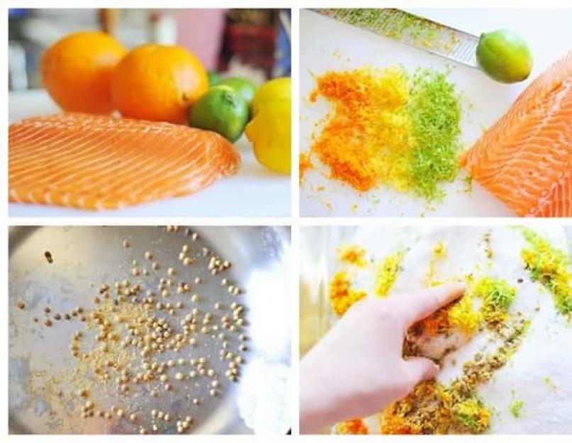Рецепт соленой семги в домашних условиях. Солим красную рыбу. Слабосоленое филе с лимоном