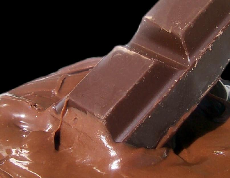 Как правильно растопить шоколад в домашних условиях. Как растопить шоколад: просто решение при помощи микроволновки