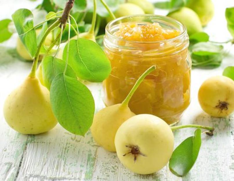 Confiture de poire citronnée au citron.  Confiture de poire transparente au citron pour l'hiver.  Confiture ambrée de poires dures en tranches - recette avec photos et vidéos