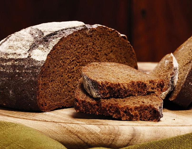 Рецепт хлеба из ржаной и пшеничной муки. Хлеб из ржаной муки в духовке: рецепты приготовления в домашних условиях