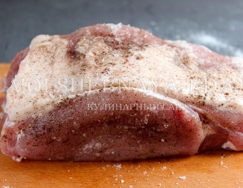 Вкусная корейка свиная на кости, рецепт приготовления на сковороде. Жареная корейка на кости