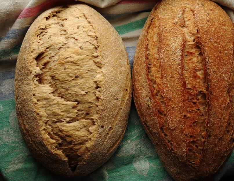 При выпечке хлеба корка по бокам трескается. Почему у хлеба рвет донышко. Почему крошится хлеб