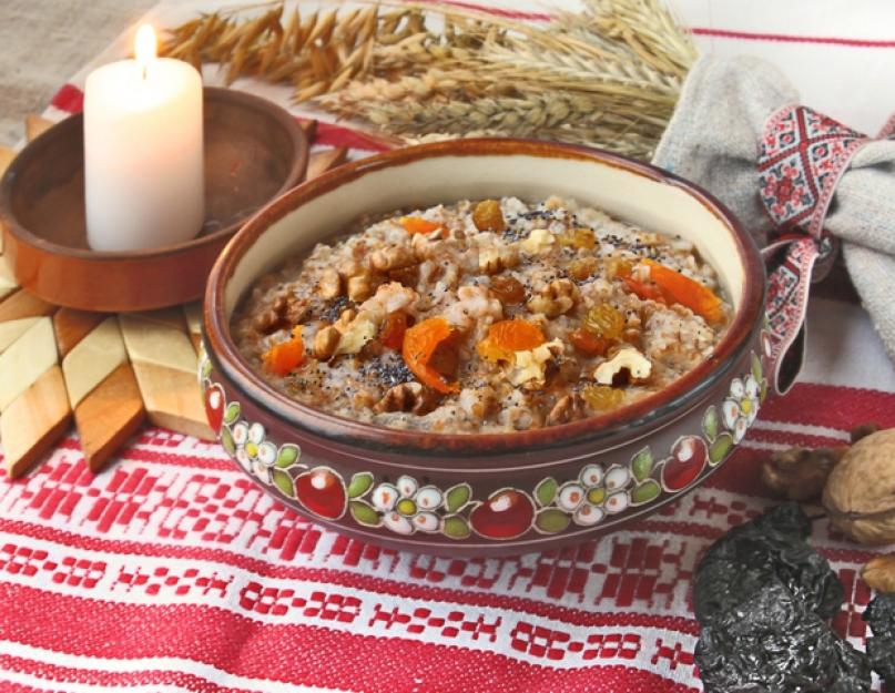 Réveillon de l'Épiphanie (réveillon de Noël de l'Épiphanie), recette de sochiv (kutya).  Sochivo - recette.  Comment faire cuire le sochivo à partir de riz Comment cuisiner le sochivo et quand le manger