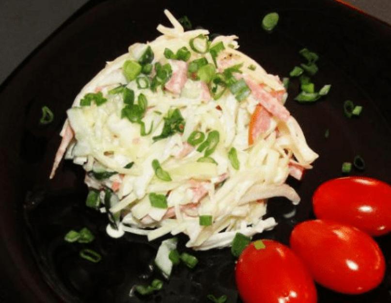Рецепт салат с капусты быстро приготовить. Витаминный салат с капустой, рецепт. С морковью и уксусом