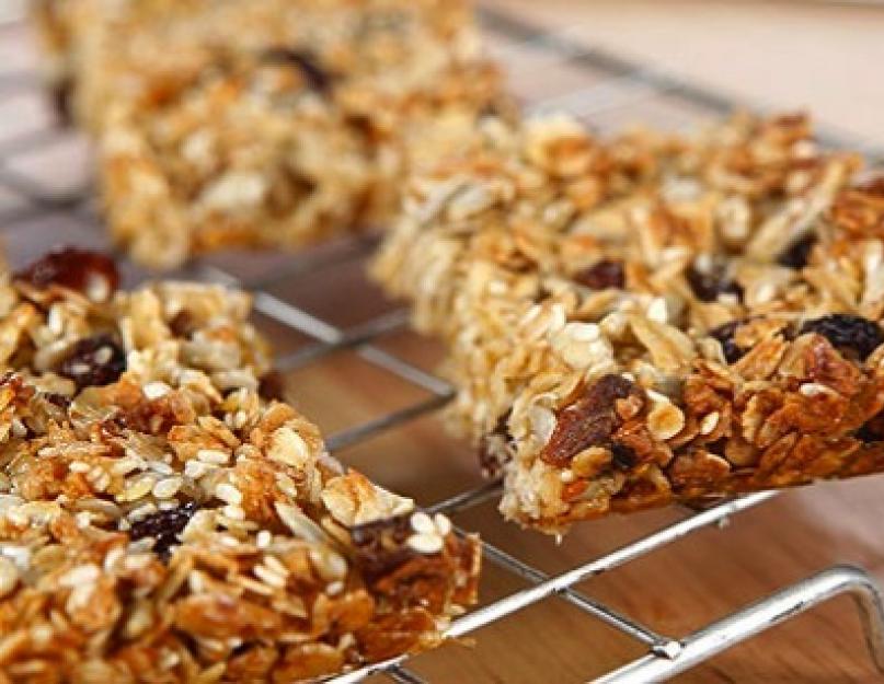 Honey Oat Granola Bar